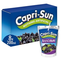 Capri Sun Blackcurrant 8 Pack