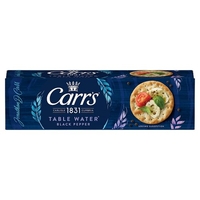 Carrs Table Water Biscuits Cracked Black Pepper