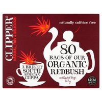 Clipper Organic Redbush Infusion Tea Bags 80 Pack