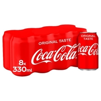 Coca Cola Regular 8 x 330ml
