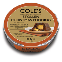 Coles Stollen Christmas Pudding