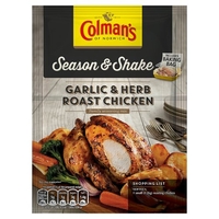 Colmans Season & Shake Garlic & Herb Roast Chicken