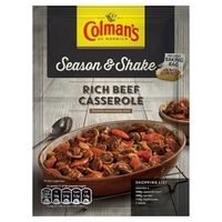 Colmans Season & Shake Rich Beef Casserole