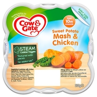 Cow & Gate 10 Month Steamed Meal Sweet Potato Mash & Chicken