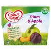 Cow & Gate 4-6 Month Plum & Apple Fruit Dessert 4 Pack