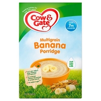 Cow & Gate 7 Month Multigrain Banana Porridge Packet
