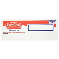 Crawfords Mini Packs Biscuits 100 Pack