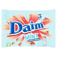 Daim Mint Chocolate Bar 3 Pack