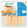 Glutamel Part Baked Baguettes 3 Pack