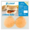Glutamel Part Baked Rolls 4 Pack