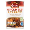 Grants Minced Beef and Carrots