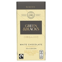 Green and Blacks Organic White Chocolate