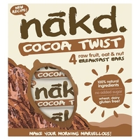 Nakd Cocoa Twist Multipack 4 Pack