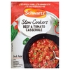 Schwartz Slow Cookers Beef & Tomato Casserole