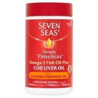 Seven Seas Cod Liver Oil Plus Evening Primrose Oil 90 Capsules