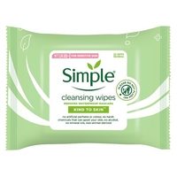 Simple Kind To Skin Cleansing Wipes 25 Pack