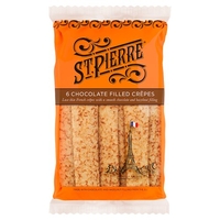 St Pierre Chocolate Filled Crepes 6 Pack