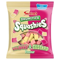 Swizzels Matlow Squashies Drumstick Rhubarb and Custard