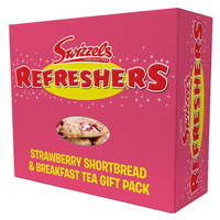Swizzels Refreshers Strawberry Shortbread & Breakfast Tea Gift Pack
