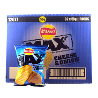 Walkers Max Cheese & Onion - 24 X 50G