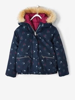 3-in-1 Parka with Fleece Lining,  for Girls pink light solid with design