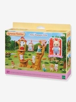 Baby Ropeway Park,  by SYLVANIAN FAMILIES brown light solid with design