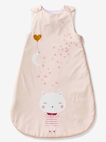 Baby Sleep Bag,  Summer Special,  Moonlight Theme pink light solid with design