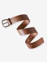Belt for Boys brown medium solid with design