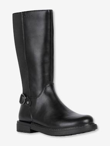 Boots for Girls,  J Eclair Girl C by GEOX® black dark solid