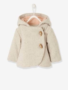 Cape-Coat for Baby Girls beige medium mixed color