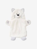 Cat Puppet white light solid with design