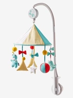 Circus Mobile blue medium solid with design