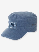 Denim Cap for Boys blue dark wasched