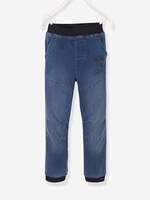 Denim Joggers for Boys blue dark wasched