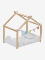 Dollhouse Bed in FSC® Wood multi
