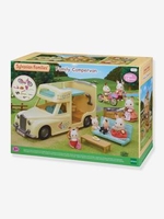 Family Campervan,  by SYLVANIAN FAMILIES yellow light solid with design