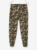 Fleece Trousers for Boys blue medium solid