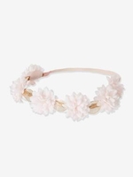 Flower & Laurel Crown for Girls pink light solid