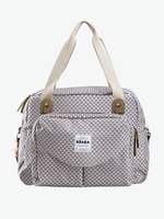 Genève II Changing Bag,  by BEABA red medium all over printed