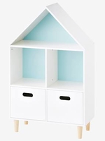 House Storage Unit white light solid with design