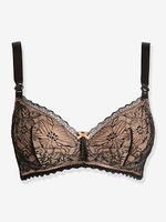 Maternity & Nursing Wireless Bra,  Iris by CACHE COEUR black
