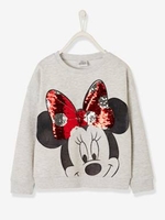 Minnie® Sweatshirt with Sequins,  for Girls grey light solid with design