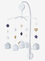 Musical Mobile Set,  Home grey light solid with design