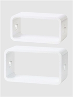 Pack of 2 Star Wall Shelves