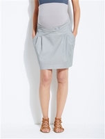 Pleated Maternity Skirt