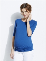 Pleated Maternity T-Shirt