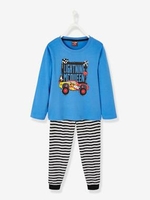 Pyjamas for Boys,  Cars® by Disney blue medium solid with design