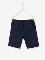 Reversible Bermuda Shorts for Boys blue medium all over printed