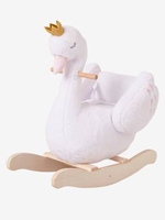 Rocking Swan for Babies white bright solid