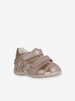 Sandals for Baby Girls,  Kaytan by GEOX® pink light solid